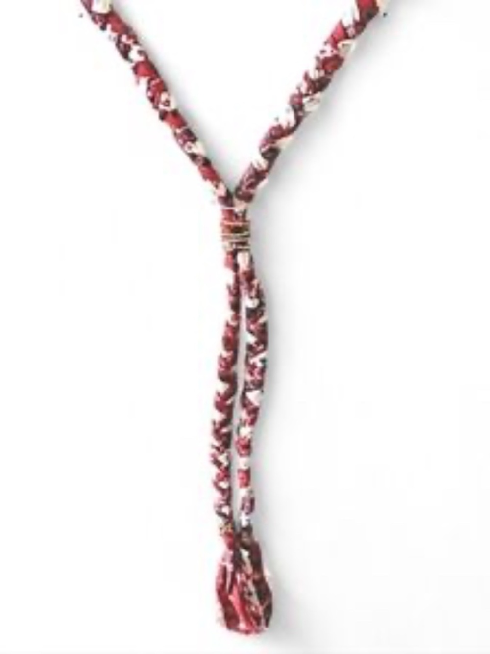 NWT Zara Scarf Braided Necklace